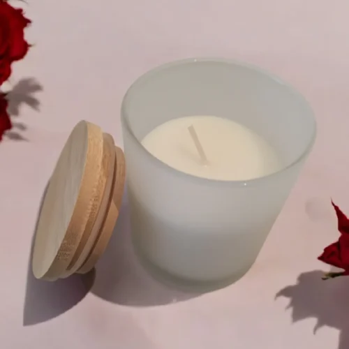 Velas aromáticas grabadas