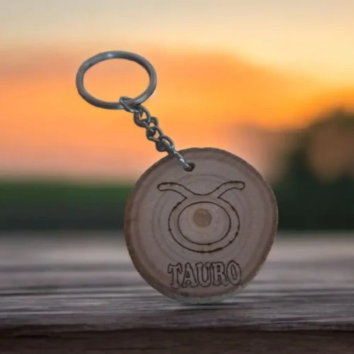 LLavero horóscopo madera