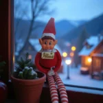 Elfo travieso Navidad
