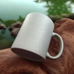 Taza purpurina personalizada