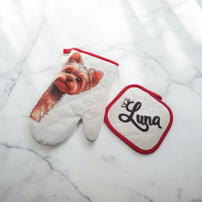Manoplas de cocina personalizadas