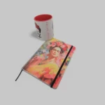Pack regalo libreta + taza Frida khalo