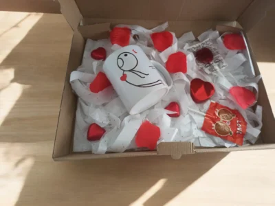Pack de regalo San Valentín Taza + cacao
