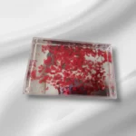 Marco de agua con corazones personalizable