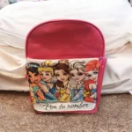 Mochila escolar princesas personalizable