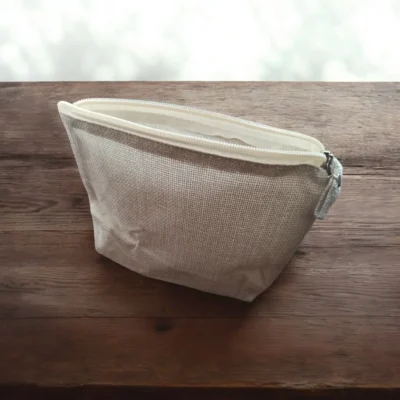 Neceser de lino personalizable