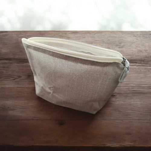 Neceser de lino personalizable