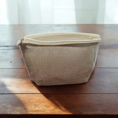 Neceser de lino personalizable