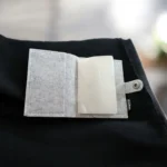 Tarjetero fieltro personalizado