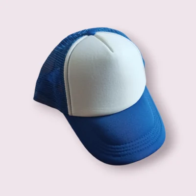 Gorra azul personalizada