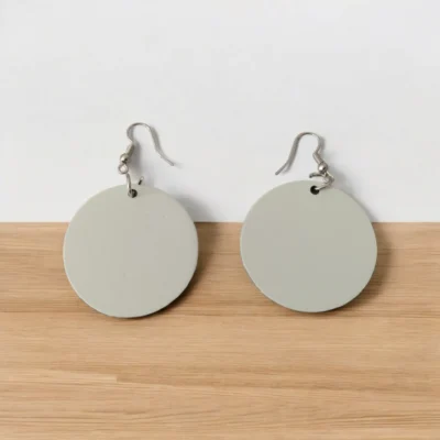 Pendientes circulares personalizados