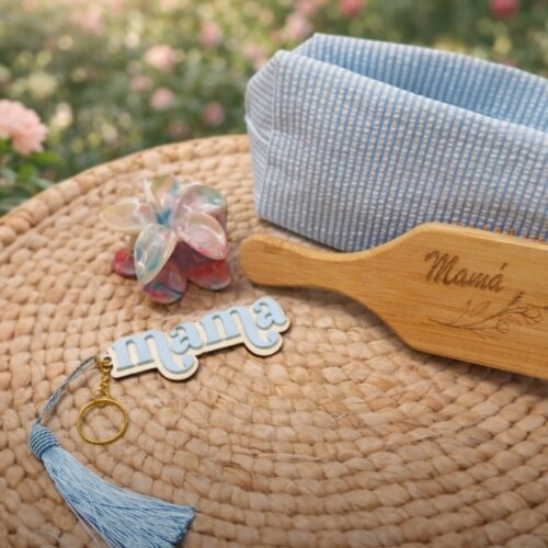 Pack personalizado mamá azul