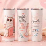 🥤 Vaso Térmico Personalizable de Acero Inoxidable 590 ml – Diseño Exclusivo