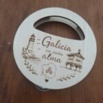 Pandereta personalizada detalle artesanal invitados
