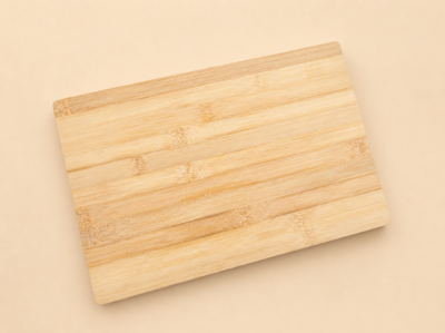 Tabla de cocina personalizada bambú