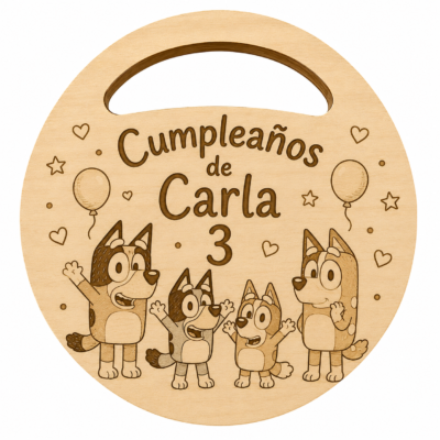 Pandereta personalizada detalle artesanal invitados
