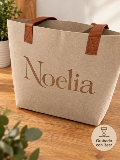 Bolso fieltro personalizado